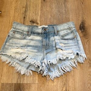 Pistola Rennie Light Wash Cut Off Short sz 25
